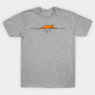 Funny sleeping fox T-Shirt